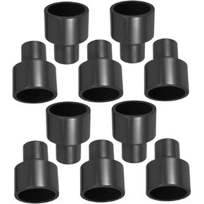 محولات تركيب الأنابيب الكيميائية غير الموروثة 10pcs PVC مخفضات Barb لموصلات الحديقة الصناعية