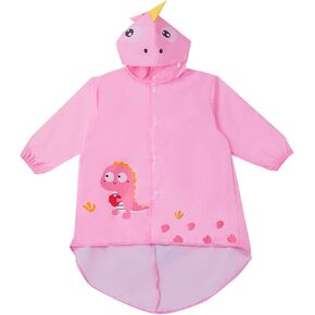 Children's Raincoat Cape Boy Elementary School Baby Overall Rain Suit Cute Jumpsuit Rain Kids Light Jacket