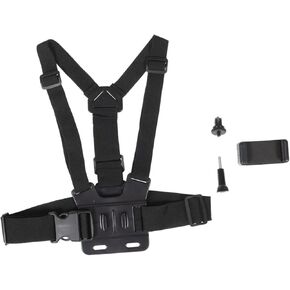 HOMSFOU Elastic Camera Chest Strap Abs Polyester for Photographers Phone Mount Hands-Free Harness
