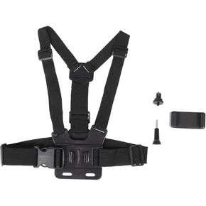 Housoutil Action Camera Chest Harness Stabilizing Photography Waist Belt for Mountaineering Travel Cycling