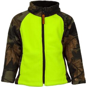 TrailCrest Infant-Toddler Boys & Girls Fleece Full Zip Mock Neck Soft Jacket