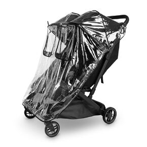 UPPAbaby Minu Duo Rain Shield - Waterproof and Windproof Coverage - Ventilated Design - Quick Attachment - Easy Access to Children