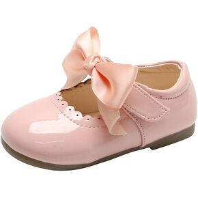 Toddler Baby Girls Dress Shoes Ballet School Mary Jane Shoe Wedding Church Ballerina Shoes