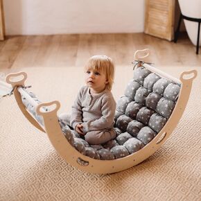 Climbing Arch with Pillow, Montessori Arch, Cushion for Arch, Climbing Arch Pillow, Climber Arch Cushion, Rocker Cushion, Arch Cushion