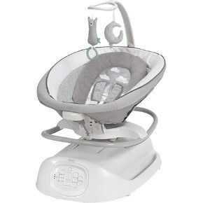 Graco Sense2Soothe 2-in-1 Baby Swing and Portable Rocker with Cry Detection Technology - Sailor