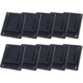 10pcs Tool Holder Wall Mount Machine Tool Bracket Base Fixing Device Mount Storage Rack