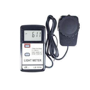 Digital Lux Meter (Range: 50,000 Lux) for Auditoriums, Theatres, Stadiums, Amphitheatre, OT Rooms Alongwith Factory Calibration Certificate Model: Lutron LX-101A