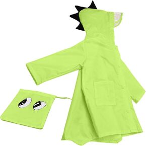 Dinosaur Graphic for Kids Girl Boy Winter Fall Hooded Waterproof Basic Hoods Outfits Raincoat Kid 2025 Fashion Y2K