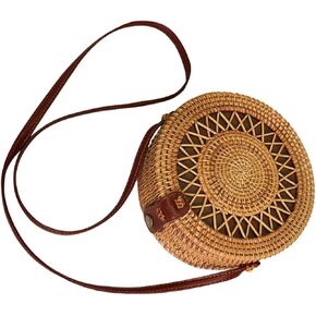 Woven Single Shoulder Bag for Women Stylish Crossbody - Lightweight Khaki Casual Bag for Daily Essentials