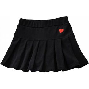 Moonker Toddler Baby Girl Pleated Tennis Skirt Stretch Waist Skater Skort Kids Sport Skirts Flared Pleated Teal