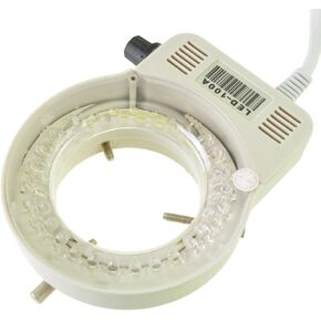 AmScope LED-80S 80 LED Microscope Compact Ring Light with Built-in Dimmer