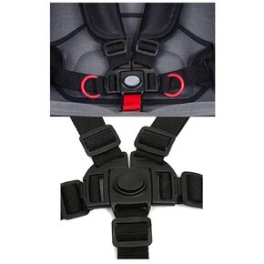 Replacement Parts/Accessories to fit Mountain Buggy Strollers and Car Seats Products for Babies, Toddlers, and Children (Stroller Harness Buckle w Straps) 5Bw