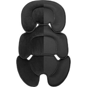Universal Baby Seat Liner – Reversible Infant Car Seat Insert & Stroller Cushion – Head & Body Support for Newborns – All-Season Soft Pad for Swings, High Chairs, Travel – Gift-Ready, Machine Washable