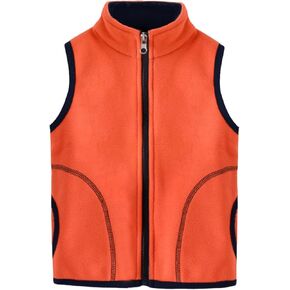 Toddler Kids Baby Girls Boys Winter Warm Thick Boys Girls Polar Fleece Vest Winter Thick Warm Outerwear