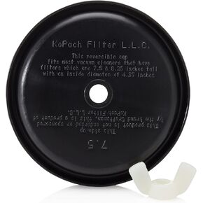 Kopach Cap & Wingnut Vacuum Part Filter Replacement for Craftsman & Ridgid Vacuums