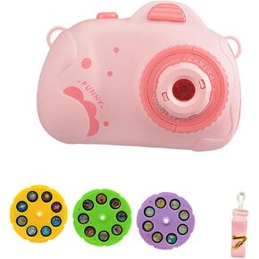 Milisten and Girls Camera Toy Projector Cm Projection Rotating for Sharpness Bedtime Storytime Enhance Imagination Learning Random