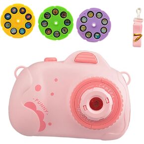 1Set Bedtime Projector Camera with Color Slides Creative Musical Projection for Sleep Projector for Bedtime Stories Present