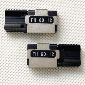 Fiber Holder FH-60-12 For Fujikura Ribbon Fiber Fusion Splicer FSM-11R/17R FSM-50R/60R/70R For 12 Core Ribbon Fiber Clamp 1 pair