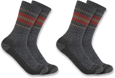 Carhartt Women's SC8212W Women's Heavyweight Synthetic-Wool Blend Crew Sock 2-P in Saudi Arabia
