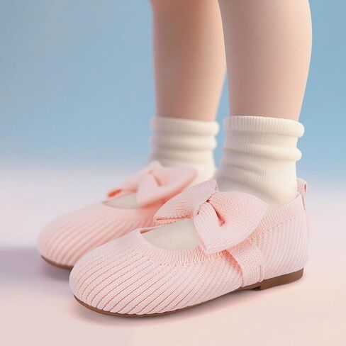 BMCITYBM TODDLER GIRLS THERT THERK WARKEN SHEENTING MARY JANE FLATS BALLET PARTY in Kuwait