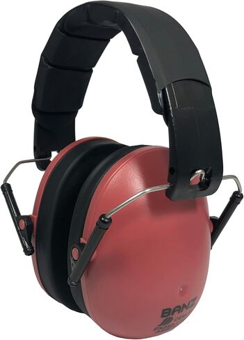 BANZ Kidz Earmuffs 2 Years & Older - Loud Noise Cancelling, Size Adjustable | UPF 50+ UV protection, Quick-dry fabric, Comfortable stretch fit in Saudi Arabia