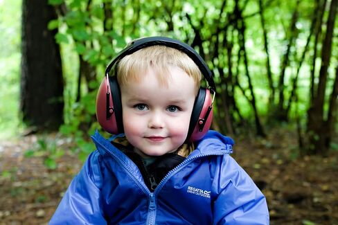 BANZ Kidz Earmuffs 2 Years & Older - Loud Noise Cancelling, Size Adjustable | UPF 50+ UV protection, Quick-dry fabric, Comfortable stretch fit in Saudi Arabia