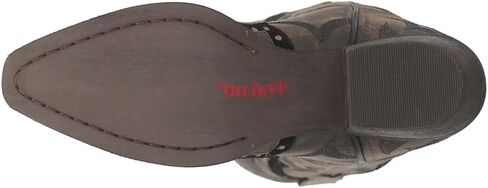 Laredo Womens Skyla Snip Toe Casual Boots Mid Calf Mid Heel 2-3" - Brown in Saudi Arabia
