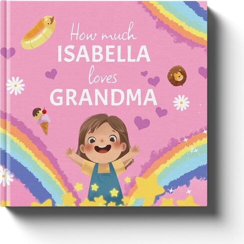 I Love Dad - Gift for Dad from Child - Personalized Children's Book (I Love Daddy) in Kuwait