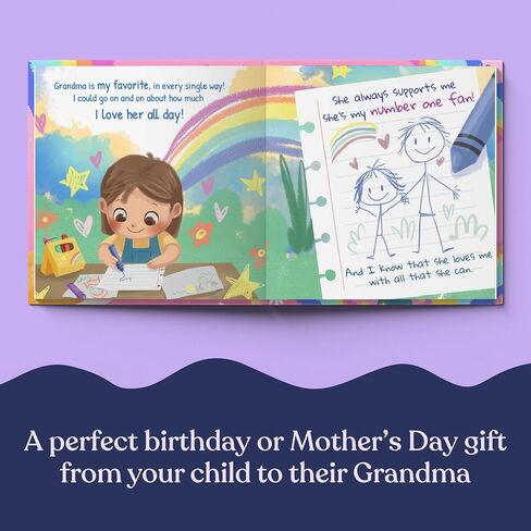 I Love Dad - Gift for Dad from Child - Personalized Children's Book (I Love Daddy) in Kuwait