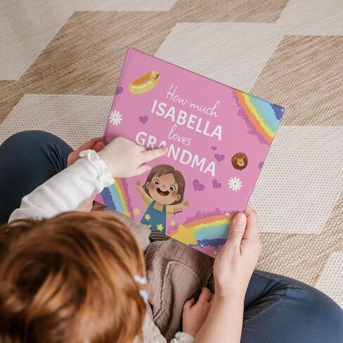 I Love Dad - Gift for Dad from Child - Personalized Children's Book (I Love Daddy) in Kuwait