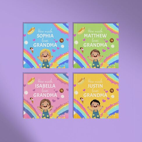 I Love Dad - Gift for Dad from Child - Personalized Children's Book (I Love Daddy) in Kuwait