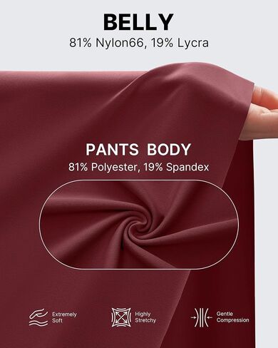 G4Free Maternity Athletic Shorts with Pockets Over The Belly Stretchy Workout Pants Pregnancy Wide Leg Bermuda Casual in Saudi Arabia