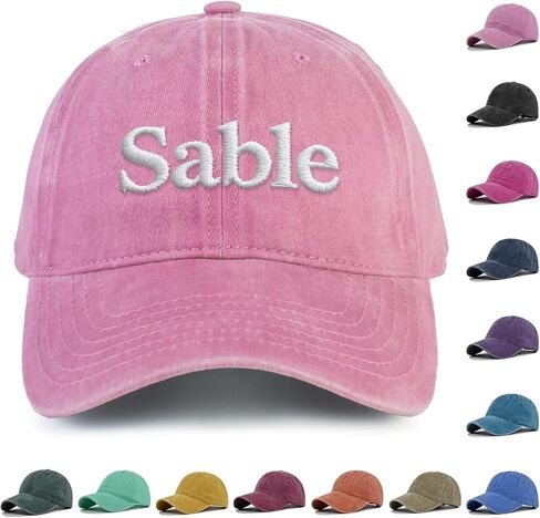 Personalized Toddler Hat for Boys Girls, Custom Name Baseball Cap Embroidery, Personalized Gift Trucker Hat for Kids Adults in Saudi Arabia