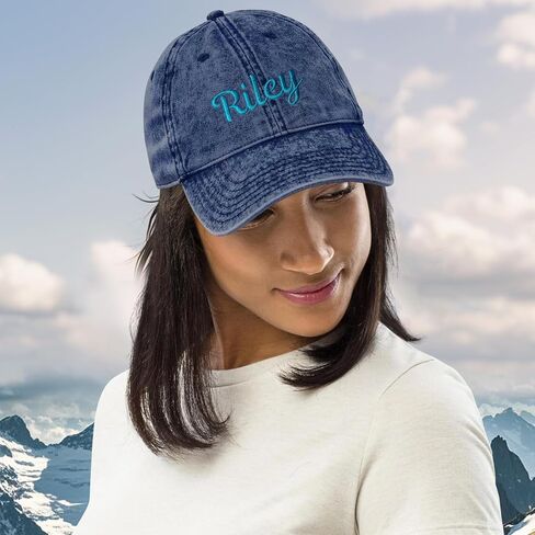 Personalized Toddler Hat for Boys Girls, Custom Name Baseball Cap Embroidery, Personalized Gift Trucker Hat for Kids Adults in Saudi Arabia