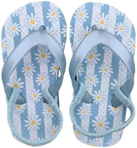 Little Kids Flip Flops with Backstrap Toddler Girls Boys Sandals Slides for Beach Pool in Saudi Arabia