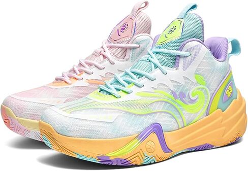 Men's Basketball Shoes for Women Breathable Non Slip Fashionable Comfortable Training Shoes Outdoor Sneakers in Saudi Arabia