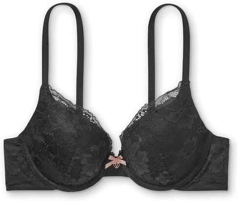 Victoria's Secret Perfect Shape Push Up Bra, Full Coverage, Padded, Bras for Women, Body by Victoria Collection, Marzipan (34D) in Saudi Arabia