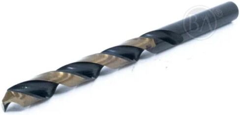Benchmark Abrasives 11/64", HSS Black & Gold Jobber Length Drill Bits - 12 Pack in Saudi Arabia