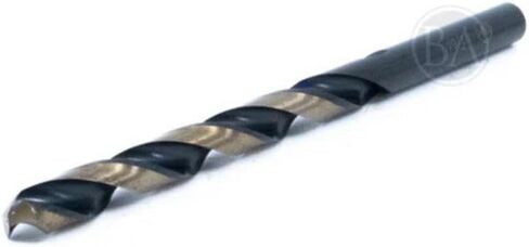 Benchmark Abrasives 11/64", HSS Black & Gold Jobber Length Drill Bits - 12 Pack in Saudi Arabia
