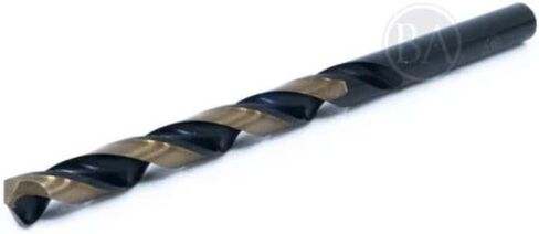 Benchmark Abrasives 11/64", HSS Black & Gold Jobber Length Drill Bits - 12 Pack in Saudi Arabia