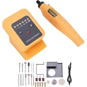 Power Grinder, 6 Speed Adjustable Electric Grinding Tool, 20V Lithium Ion Battery for Engraving Polishing Stamping, Lightweight and Easy to Hold with Outstanding Concentricity