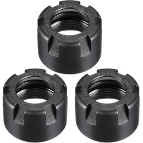 uxcell 4pcs Clamping ER11M(M13) Collet Clamping Nuts for CNC Milling Chuck Holder Lathe