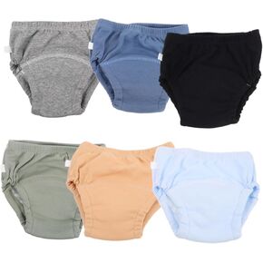 Soft Newborn Baby Pants Breathable Training Diaper Shorts for Boys Girls Night Time Potty Training Pants Assorted Color