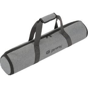 Genaray RGB Pixel LED Tube Light Carry Bag – Stores Four 4' Lights, Water-Resistant Cordura Fabric, Protective & Durable with Separate Padded Pockets, Padded Handle Wrap, and Power Adapters