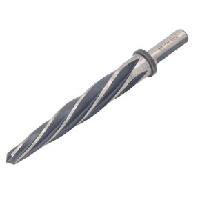 3/4" Bridge Construction Reamer Drill Bit, M2 HSS Taper Chucking Reamer, 5 Spiral Flutes Car Reamer, for Steel, Alloy, Wood, Plastic, for Aligning or Enlarging Holes