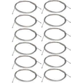 Qtqgoitem 12pcs 1.5mm Dia 1.5M Long Lighting Light Suspension Cable Hanging Chain M4 Head (Model: e07 917 02b 9a8 ab9)
