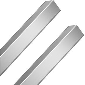 2pcs حراس الزاوية الصلب المعدنية 48 "حارس حامية جدار المعادن حارس الجدران (1.6 × 1.6 × 48 بوصة)