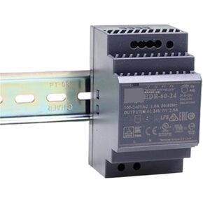 1pcs HDR-60 HDR-60-5 HDR-60-12 HDR-60-15 HDR-60-24 HDR-60-48 HDR 60 60W Power Supply(HDR-60-24)