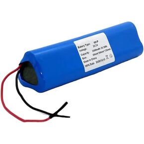 22.2V 2500mAh 21.6v 55.5Wh Battery 6S1P 25.2v 2.5Ah for Vacuum Cleaner LED Light