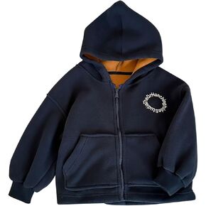 Boys Hoodies and Sweatshirts for Active Kids Stylish Warm Fleece Zipper Jacket for Winter Comfortable and Durable
